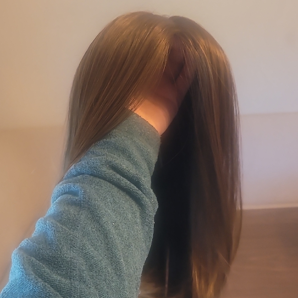 Elegant Brown Women's Hair Wig